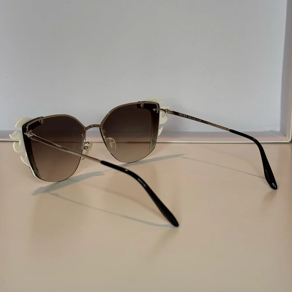 Prada Flames Cat-Eye Sunglasses - Picture 3 of 8